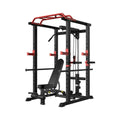 1000LBS Multi-Functional Barbell Rack Squat Power Cage With Weight Bench (SAK35822)