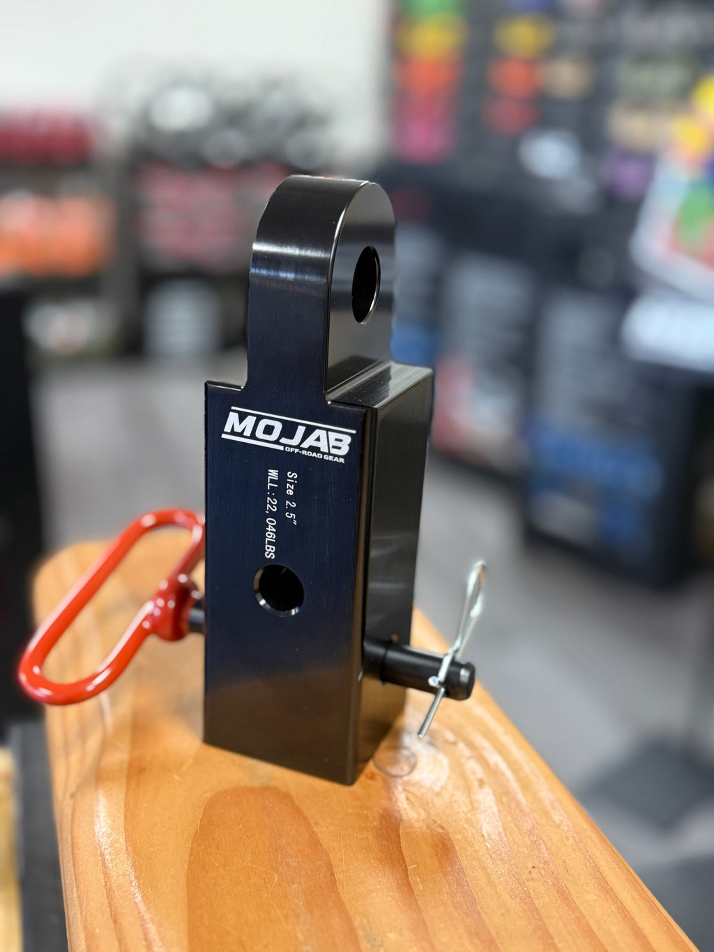 2.5” billet aluminum hitch receiver with heavy duty pin(LIFETIME WARRANTY)