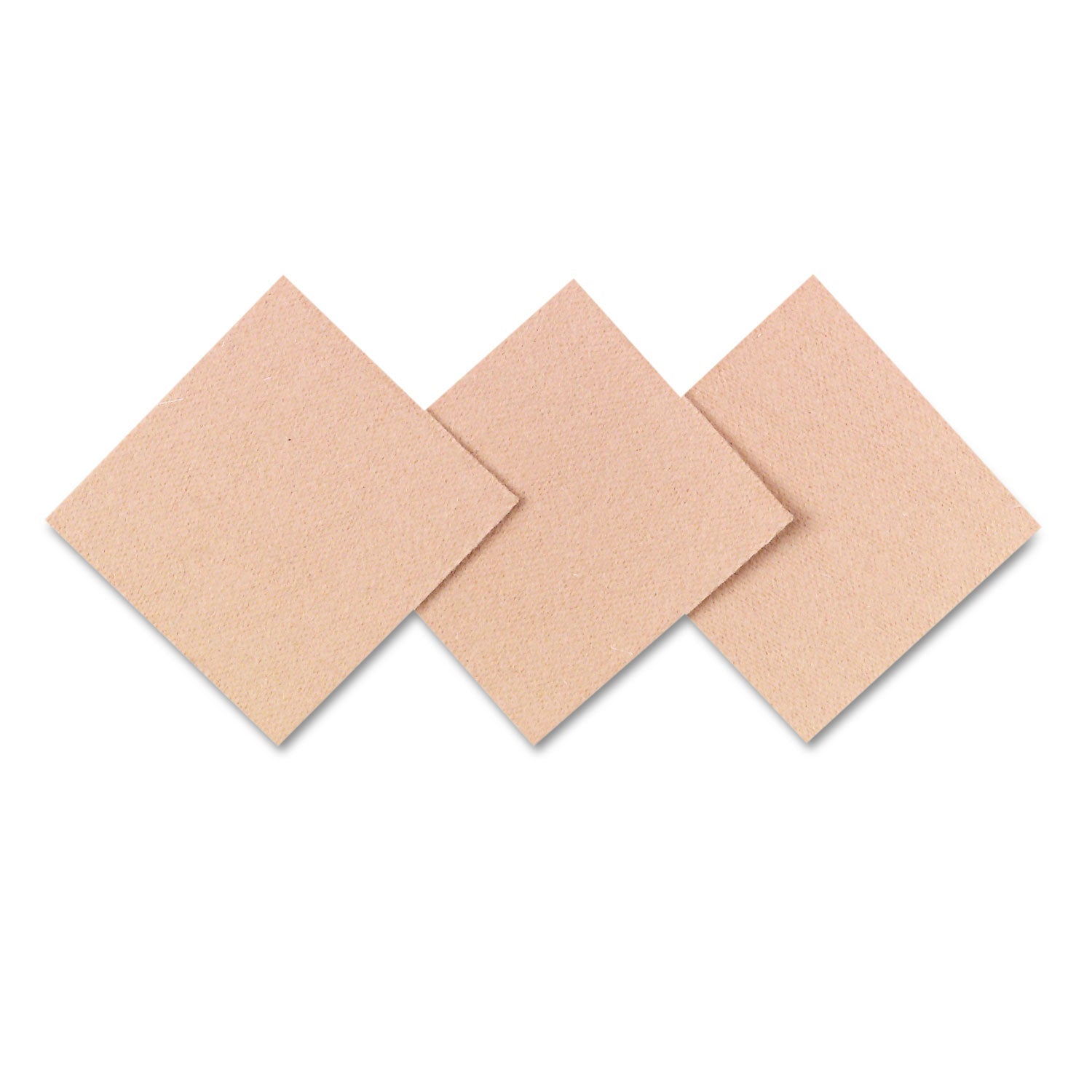 First Aid Only SmartCompliance Moleskin/Blister Protection, 2" Squares, 10/Box