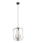 Ettore 14"W 3-Light Pendant Light Fixture by Kichler Brushed Nickel Finish