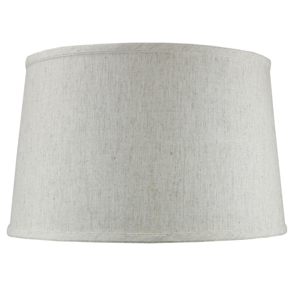 10"W 2 Light Swag Plug-In Pendant Light Textured Oatmeal with Diffuser White Cord
