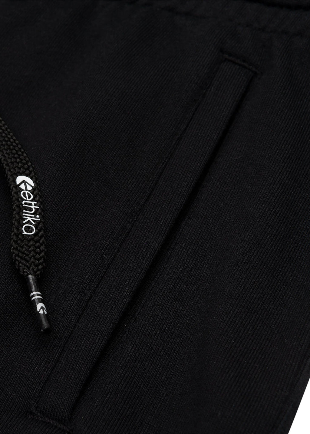 Black | Womens Raw Edge Short