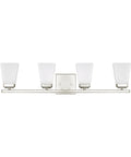 Baxley 4-Light Vanity In Polished Nickel